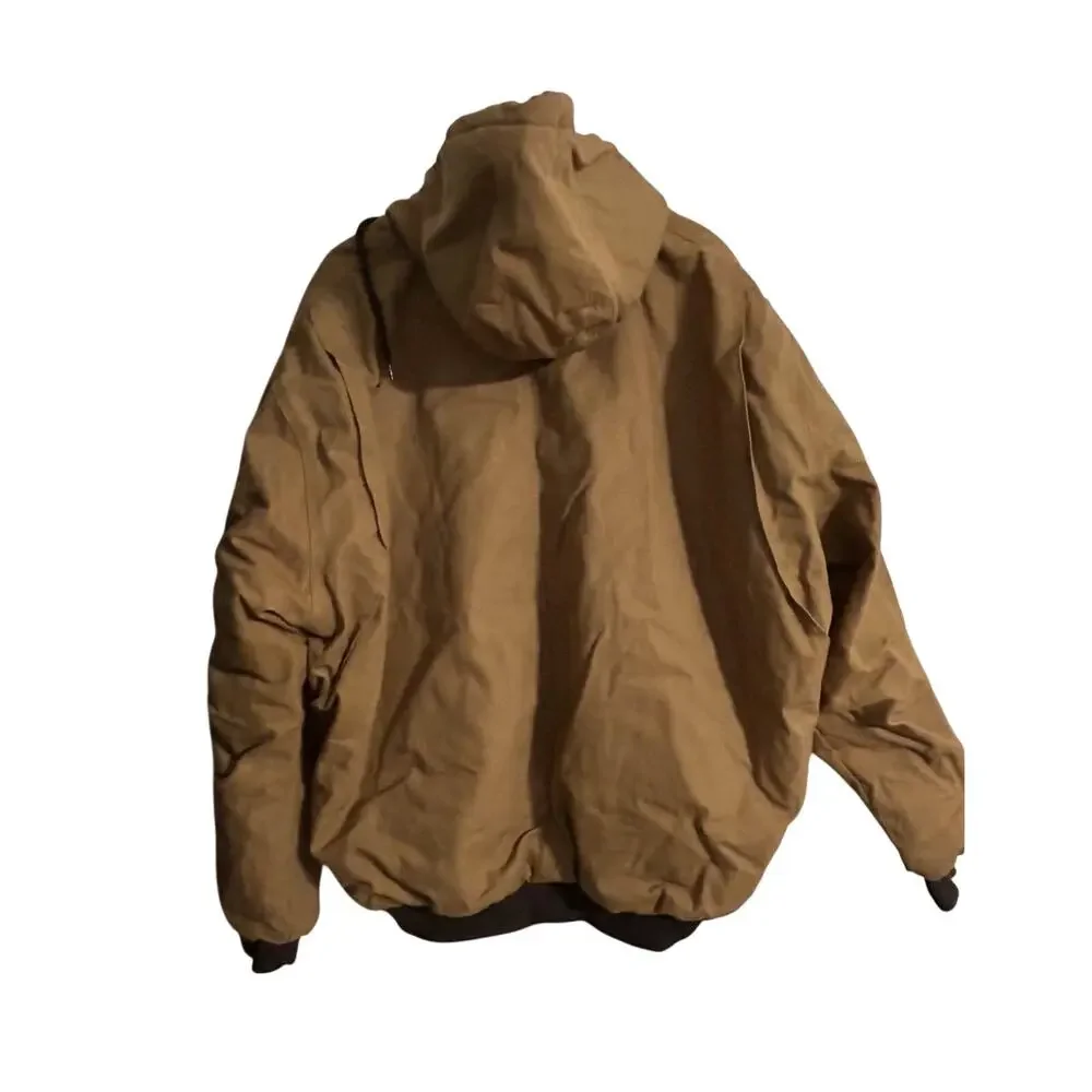 Berne Duck Heritage Jacket Men’s XL Canvas Tricot Lined Active Work Pockets